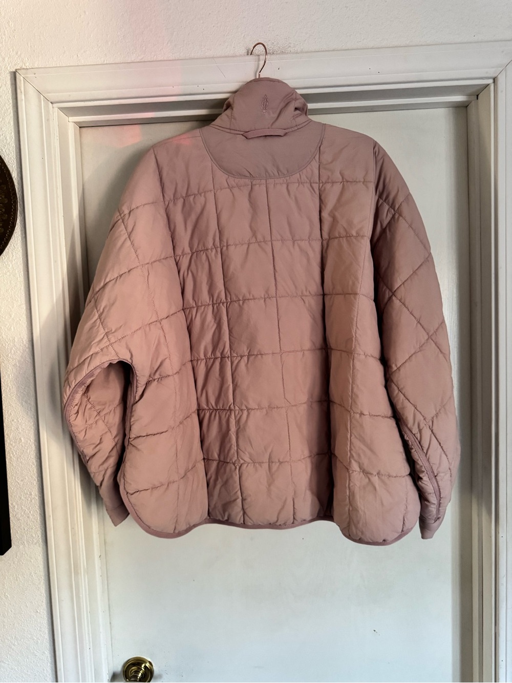 NWOT FP Movement by Free People Pippa Packable Puffer Jacket Mauve Swoon XL - Picture 3 of 16